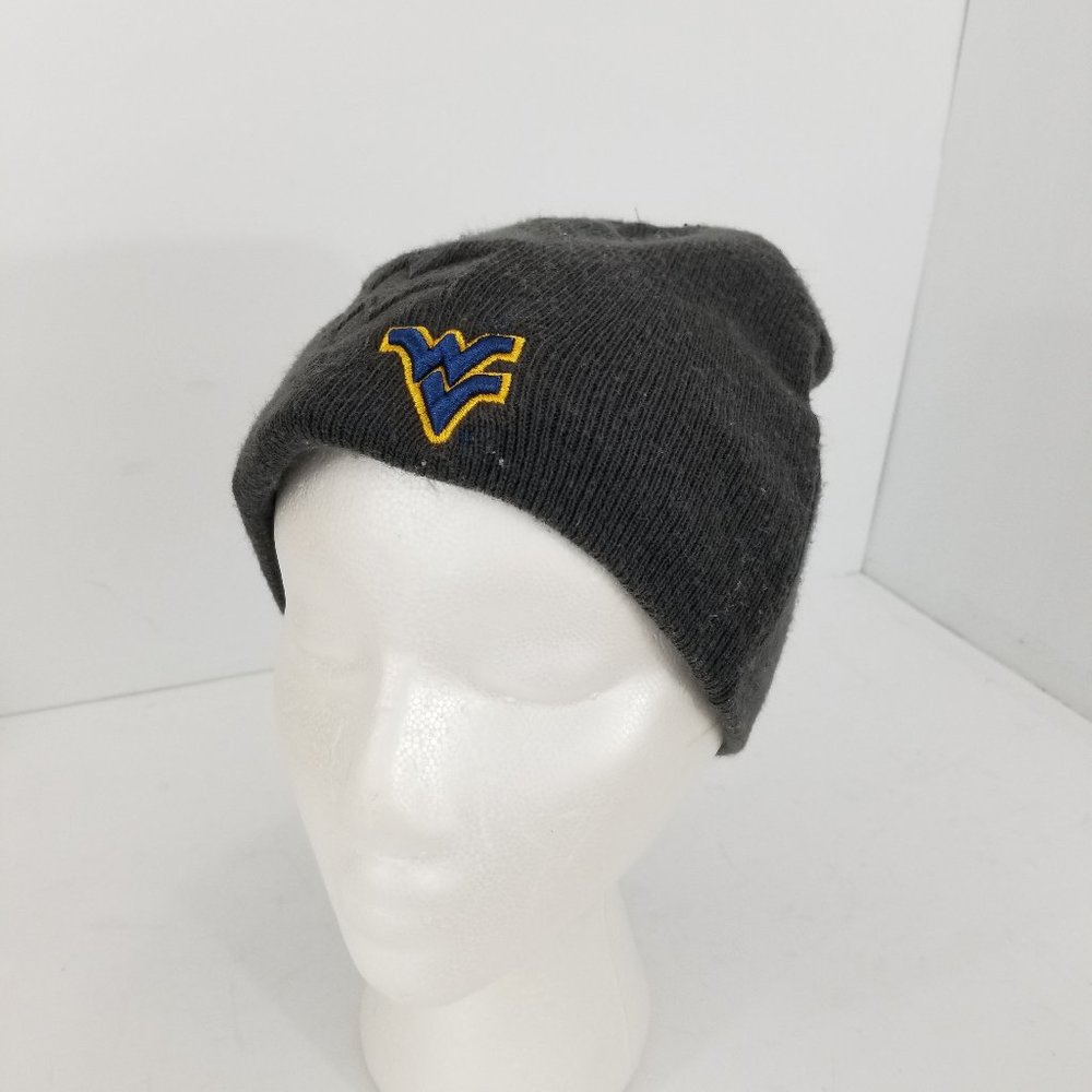 WVU licensed Logo Beanie Starter brand hat West Virginia Mountaineers